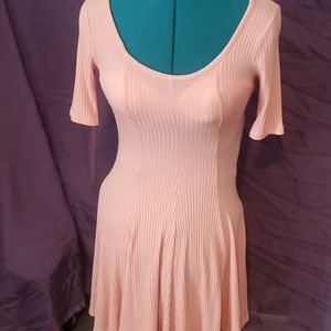 Charlotte russe peach dress